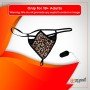 Leopard Grain Underwear Remote control vibrating t-back VP -002