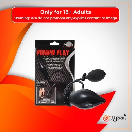 PUMP N PLAY BUTT PLUG AD-030