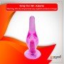 Crystal Anal Vibrating Butt Plug With Suction Cup AD-025