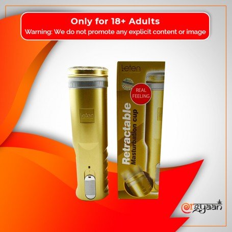 LETEN Retractable Male Stroker Cup MS-037