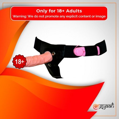 LeLuv 7.5 Vibrating & Rotating Female Lesbian Strap On SO-011