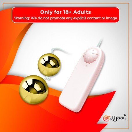 Multi Speed Golden Ben Wa Vibrating Balls Anal Vaginal BV-013