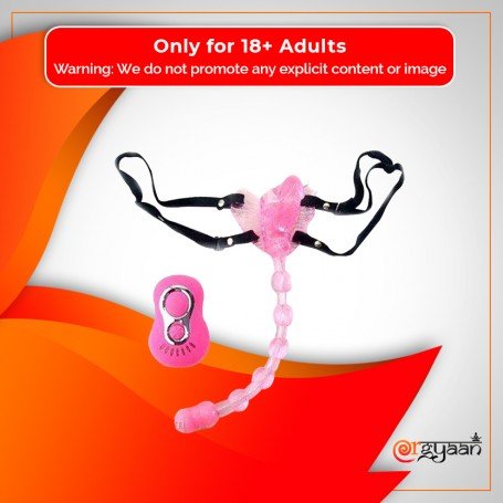 Wearable Butterfly Whip Anal Vagina Stimulator SO-003