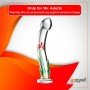 Flower Crystal Glass Dildo Sex Toy GD-004