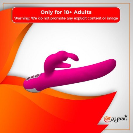 7 Speed Silicone Rabbit Vibrator- USB Rechargeable RV-025