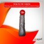 Sex Flesh Silver Realistic Non Vibrator RSNV-022