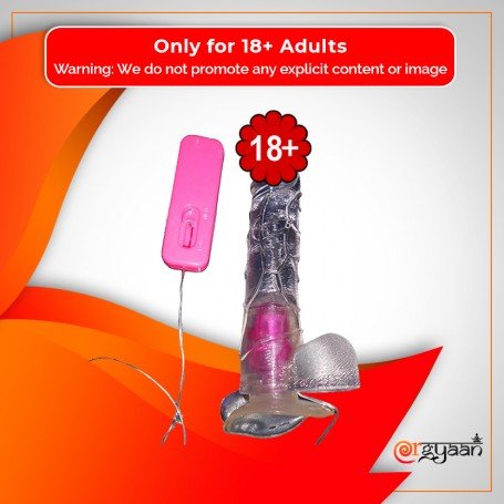 Crystal Lover Jelly Realistic Vibrator with Suction Cup RSV-065