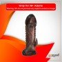 Ultra Flexible soft cock sleeve penis extender PES-017