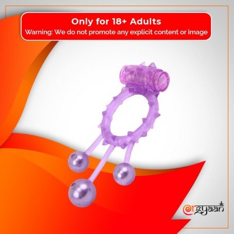 Vibrating Ball Banger Cock Ring Vibrator CR-007