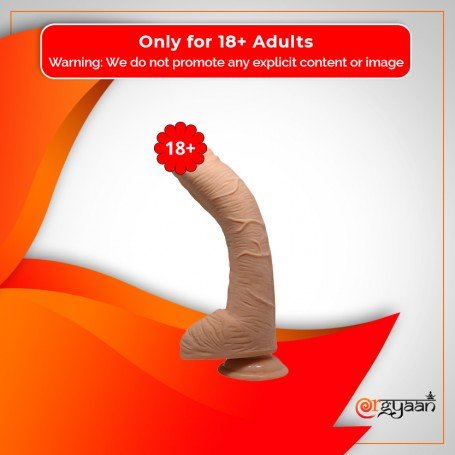 Realistic Non-vibrator with Round Balls and Suction Base RSNV-029